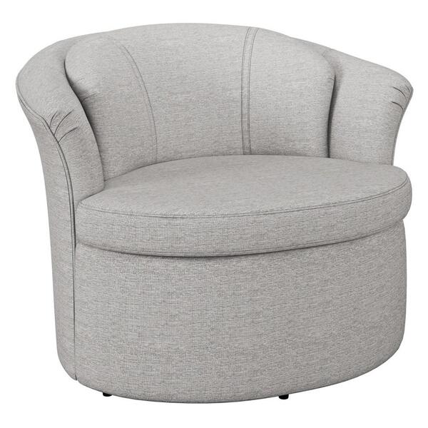 Poltrona Decorativa Sala De Estar 93cm Redonda Rubia M22 Linh