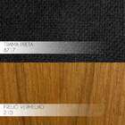 Poltrona Decorativa Sala De Estar Annecy Linho Preta - Gran B