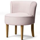 Poltrona Decorativa Sala De Estar Base De Madeira Castanho Ay