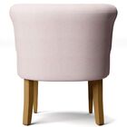 Poltrona Decorativa Sala De Estar Base De Madeira Castanho Ay