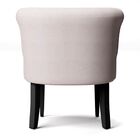 Poltrona Decorativa Sala De Estar Base De Madeira Preto Ayla