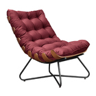 Poltrona Decorativa Sala De Estar Caim Base De Madeira Preto