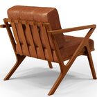 Poltrona Decorativa Sala De Estar Com Cintas De Corano Laís B