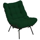 Poltrona Decorativa Sala De Estar Costela Preto L02 Suede Ver