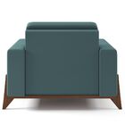 Poltrona Decorativa Sala De Estar E Recepção Verônica Base Ma