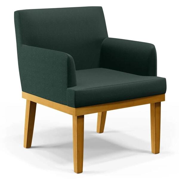 Poltrona Decorativa Sala De Estar E Recepção Vitória W01 Linh