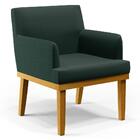 Poltrona Decorativa Sala De Estar E Recepção Vitória W01 Linh