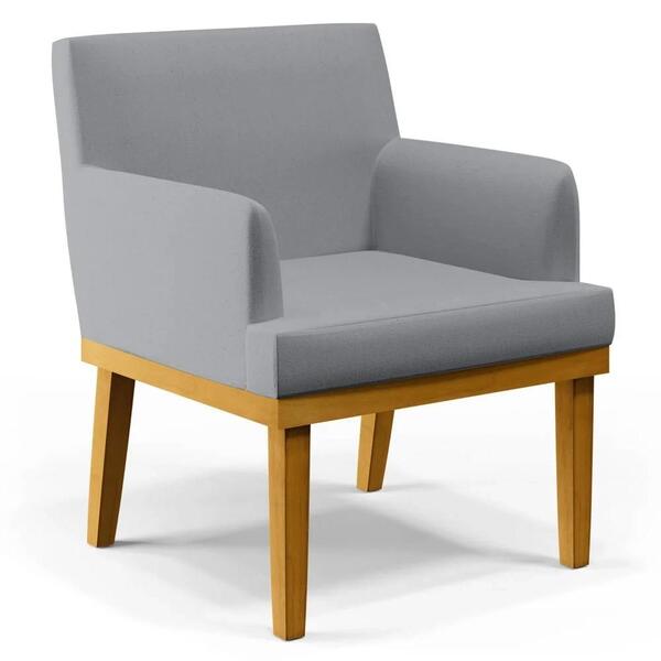 Poltrona Decorativa Sala De Estar E Recepção Vitória W01 Linh