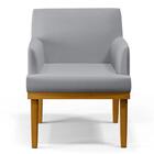 Poltrona Decorativa Sala De Estar E Recepção Vitória W01 Linh