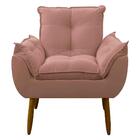 Poltrona Decorativa Sala De Estar Escritório Quarto Prime Cor