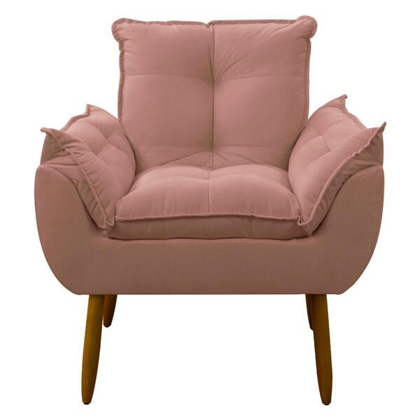 Poltrona Decorativa Sala De Estar Escritório Quarto Prime Cor