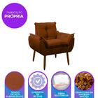 Poltrona Decorativa Sala De Estar Escritório Quarto Prime Cor