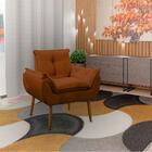 Poltrona Decorativa Sala De Estar Escritório Quarto Prime Cor