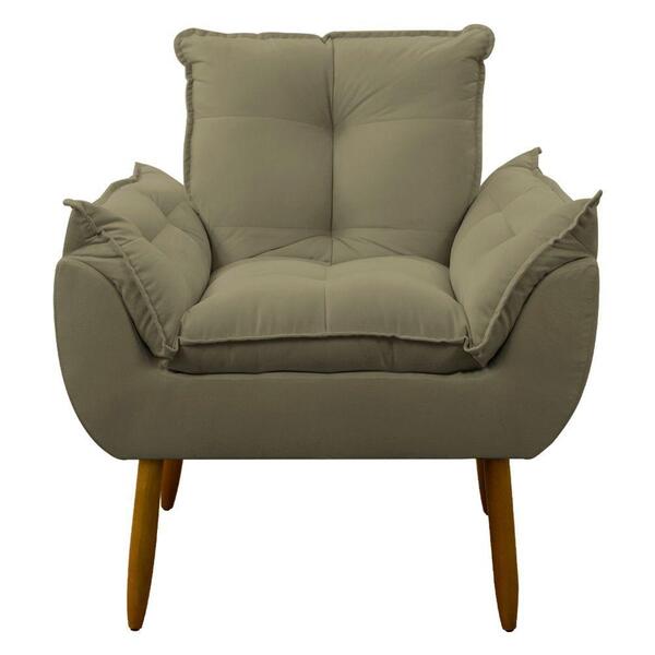 Poltrona Decorativa Sala De Estar Escritório Quarto Prime Cor