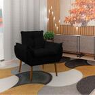 Poltrona Decorativa Sala De Estar Escritório Quarto Prime Cor