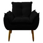 Poltrona Decorativa Sala De Estar Escritório Quarto Prime Cor