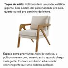 Poltrona Decorativa Sala De Estar Escritório Recepção Mona Li