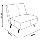 Poltrona Decorativa Sala De Estar Frances Retrô Couro Marrom