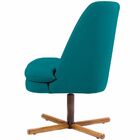 Poltrona Decorativa Sala De Estar Giratória Xis Megara Veludo