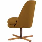 Poltrona Decorativa Sala De Estar Giratória Xis Megara Veludo