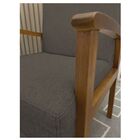 Poltrona Decorativa Sala De Estar Jade Veludo Marrom Cacau