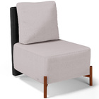 Poltrona Decorativa Sala De Estar Living Pés Madeira Hungria