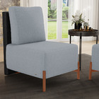 Poltrona Decorativa Sala De Estar Living Pés Madeira Hungria