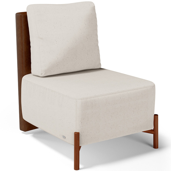 Poltrona Decorativa Sala De Estar Living Pés Madeira Hungria