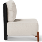 Poltrona Decorativa Sala De Estar Living Pés Madeira Hungria