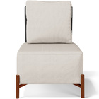 Poltrona Decorativa Sala De Estar Living Pés Madeira Hungria