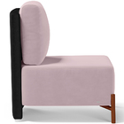 Poltrona Decorativa Sala De Estar Living Pés Madeira Hungria