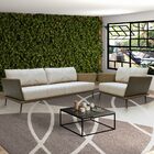 Poltrona Decorativa Sala De Estar Lolla Linho Off White G05 -