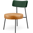 Poltrona Decorativa Sala De Estar Londres L02 Facto Verde Mus