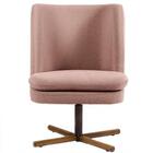 Poltrona Decorativa Sala De Estar Pérsia Giratória Base Xis M