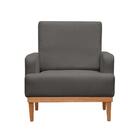 Poltrona Decorativa Sala De Estar Pés Retrô Lady Suede D05 Ci