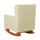 Poltrona Decorativa Sala De Estar Quarto Amamentação Mais Puf