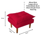 Poltrona Decorativa Sala De Estar Quarto Leitura Paris Suede