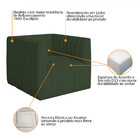 Poltrona Decorativa Sala De Estar Recepção Aurora Linho - Doc