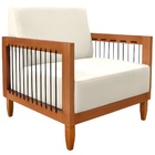 Poltrona Decorativa Sala De Estar Recepção Escritório Chicago