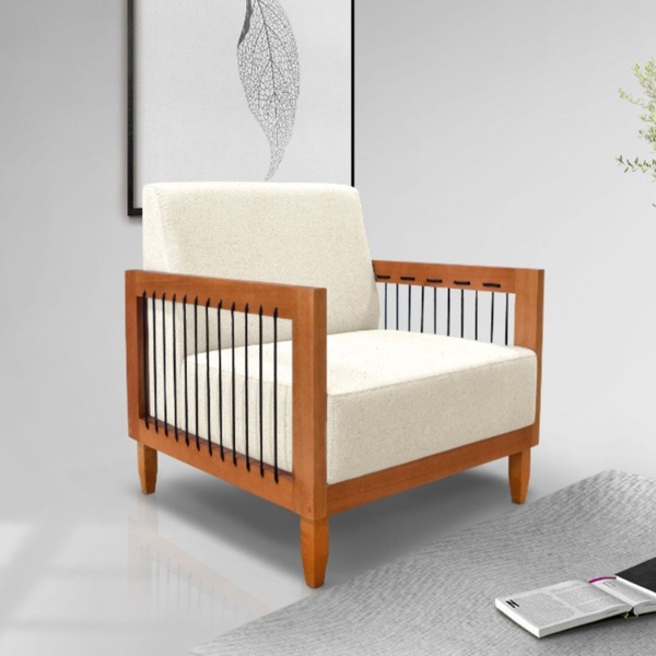 Poltrona Decorativa Sala De Estar Recepção Escritório Dakota