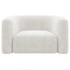 Poltrona Decorativa Sala De Estar Recepção Melina Bouclé - Am