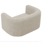 Poltrona Decorativa Sala De Estar Recepção Melina Linho - Ama