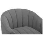 Poltrona Decorativa Sala De Estar Recepção Senna Linho - Doce