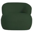 Poltrona Decorativa Sala De Estar Recepção Suiça Linho - Doce