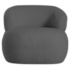 Poltrona Decorativa Sala De Estar Recepção Suiça Linho - Doce