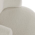 Poltrona Decorativa Sala De Estar Recepção Suiça Linho - Doce