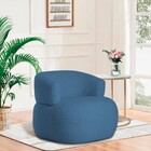 Poltrona Decorativa Sala De Estar Recepção Suiça Linho - Doce