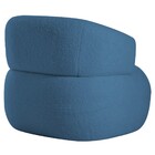 Poltrona Decorativa Sala De Estar Recepção Suiça Linho - Doce