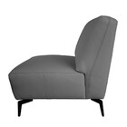 Poltrona Decorativa Sala De Estar Sem Braço Frances Confort C