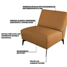 Poltrona Decorativa Sala De Estar Sem Braço Frances Confort C